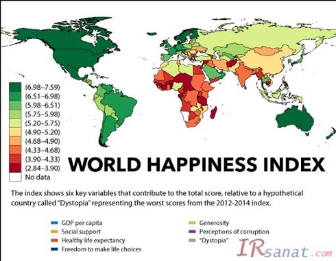 اخبار,اخباراجتماعی ,خوشبخت ترین  کشورهای جهان
