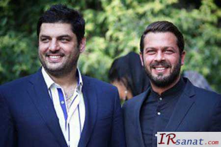 پژمان بازغی و همسرش در مراسم عقد سام درخشانی + عکس