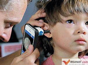 گوش,گوشی هوشمند,معاینه گوش کودکان با موبایل